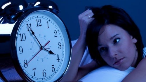 Une femme qui souffre de troubles du sommeil