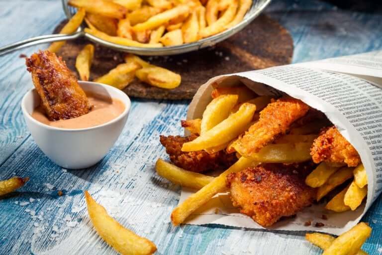 De la nourriture frite