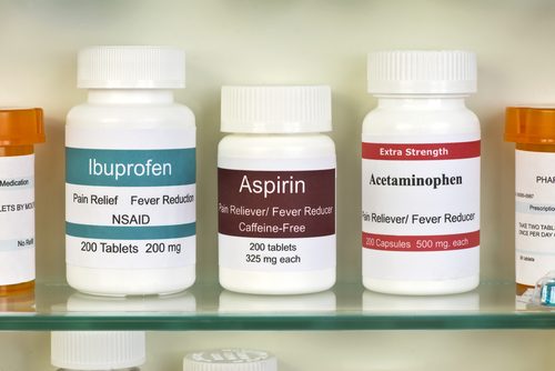 Des flacons de médicaments