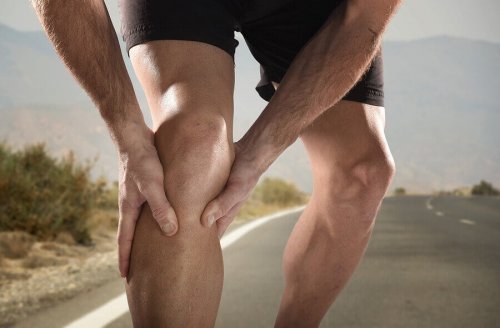 Une crampe musculaire au mollet