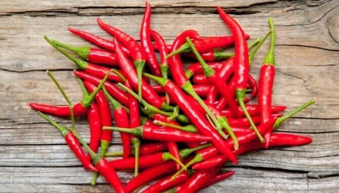 A ne pas manger le soir : les piments !