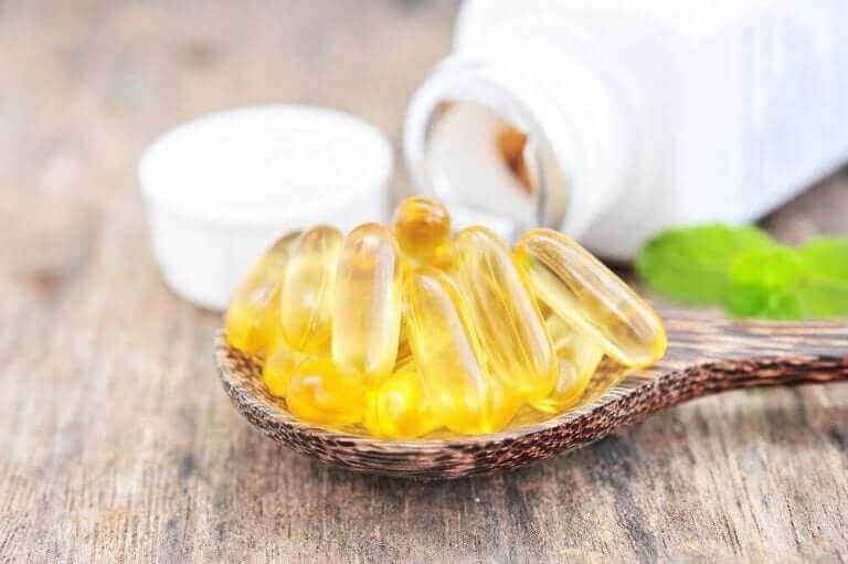 Des capsules de vitamine B6