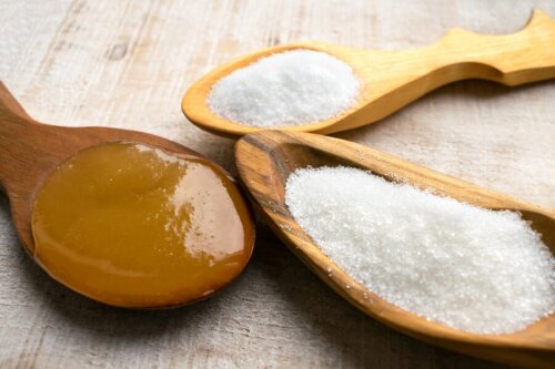 Le glucose dans le sucre et le miel