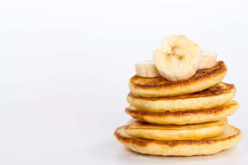 Des pancakes à la banane