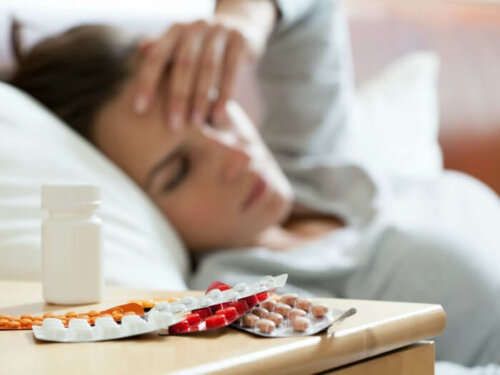 Une femme au lit sous rasagiline