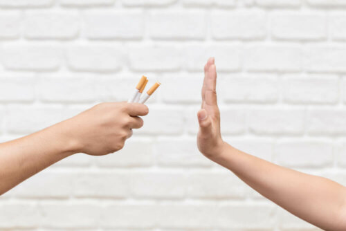 Dire non au tabac.