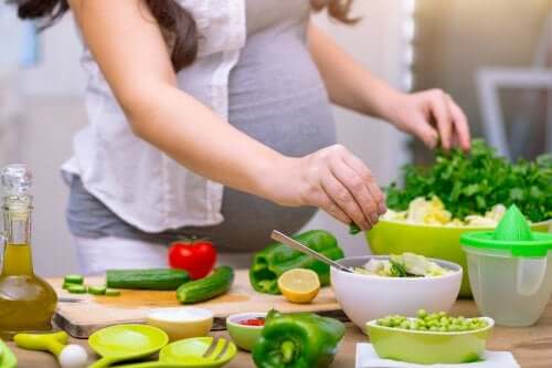 Habitudes pendant la grossesse : alimentation.