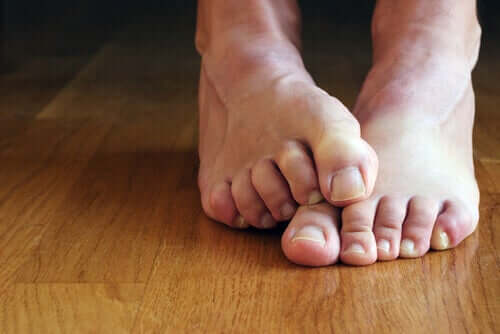 Des pieds