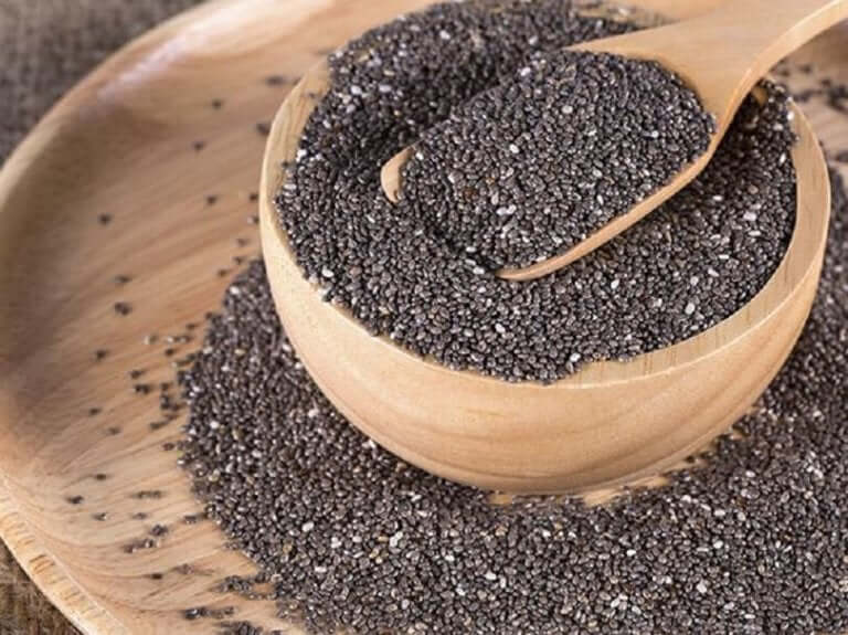 Des graines de chia