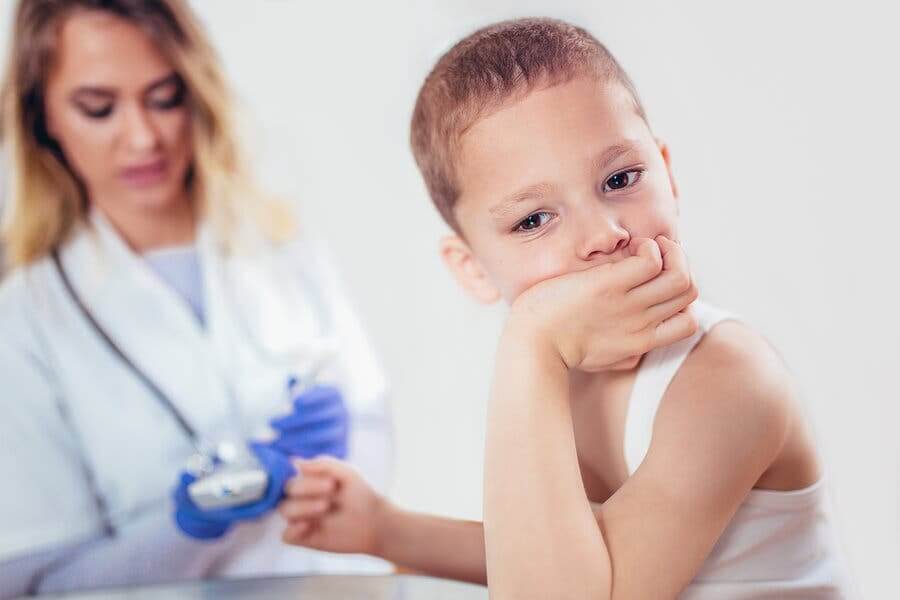 Un enfant n'ayant pas de taux normaux de glucose