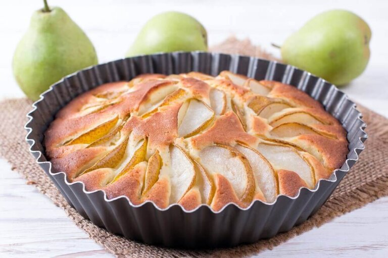 Recette de gâteau aux poires sans sucre