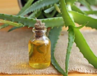 Une préparation à base d'huile d'argan et d'aloe vera pour avoir des cheveux brillants