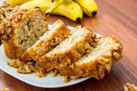 Le pain à la banane.