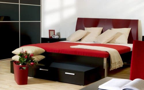 Le rouge figure parmi les tendances de couleurs