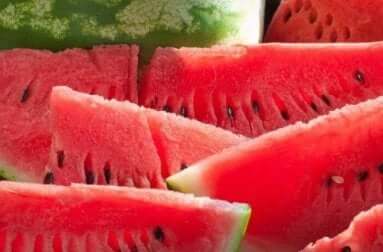 Eat watermelon for weight loss.