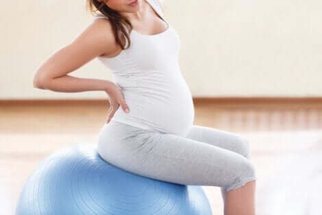 Exercice pour une femme enceinte.