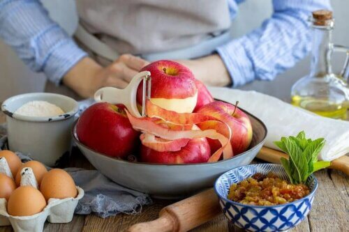 Intégrer un fruit pour le petit-déjeuner.
