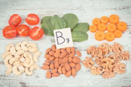Des aliments contenant de la vitamine B.