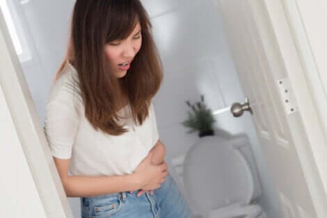 La constipation chez une femme.