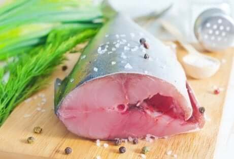 Du poisson bleu.
