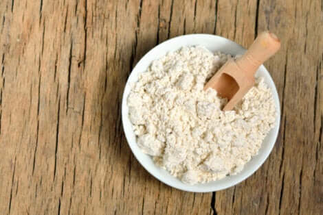 Bol d'avoine colloïdale.