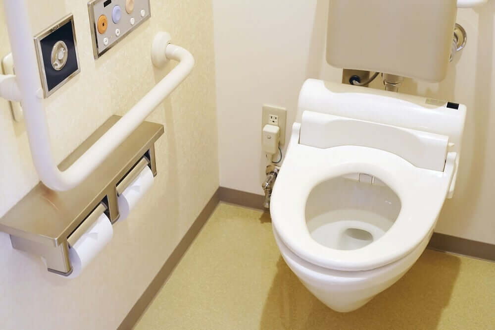 Toilettes japonaises électroniques.