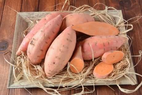 Des patates douces.