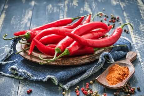 Piment rouge et vitamine C.