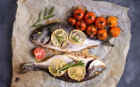 Du poisson au four.