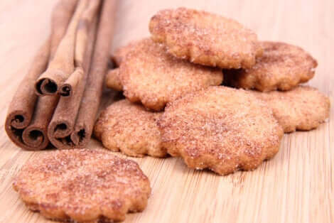 Des biscuits à la cannelle.