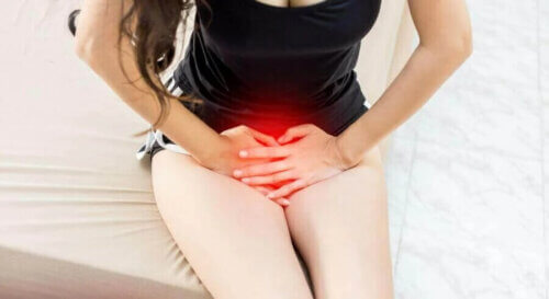 Le flux vaginal chez une femme.