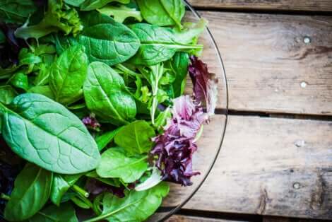 Une salade fraîche.