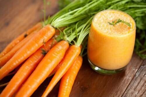 Recette de smoothie aux carottes et ses bienfaits