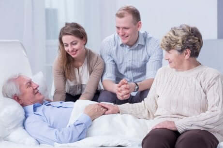 Les soins palliatifs contre l'Alzheimer.