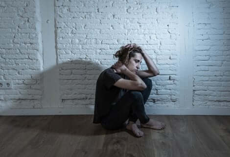 Un homme déprimé.