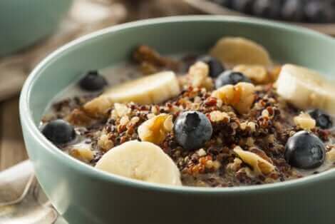 Un bol de muesli.
