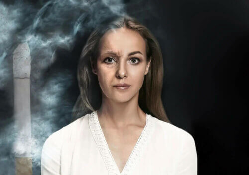 Une femme qui vieillit.