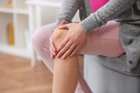 Ostéoarthrite chez une femme.