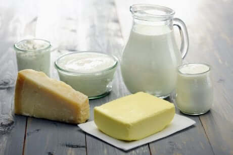 Des produits laitiers.