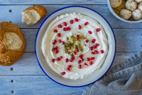 Du fromage labneh.