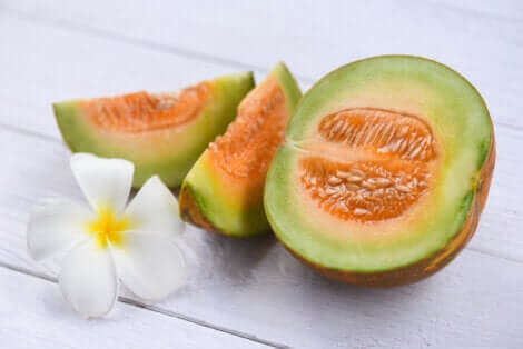 Un beau melon.