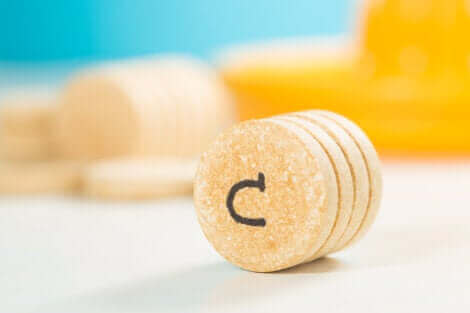 Pastilles de vitamine C.