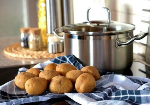 Des pommes de terre.