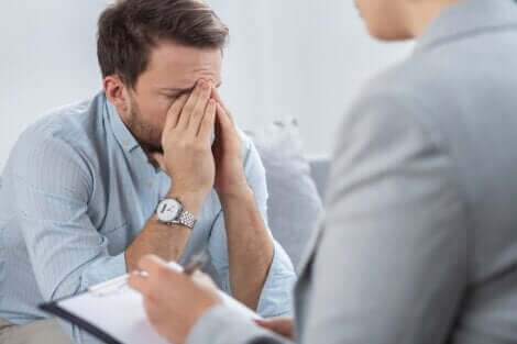 La thérapie psychologique d'un homme.