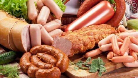 Des produits transformés.