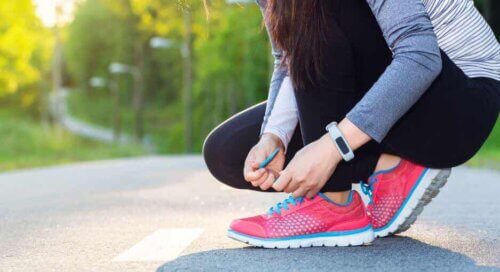 Les baskets adéquates pour faire du sport.