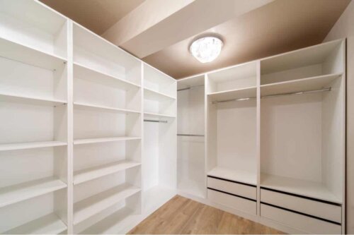 Un dressing tout neuf.