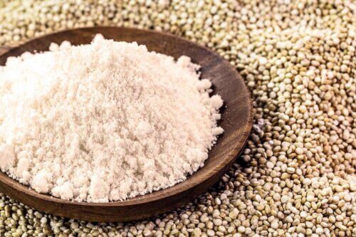 De la farine de quinoa.