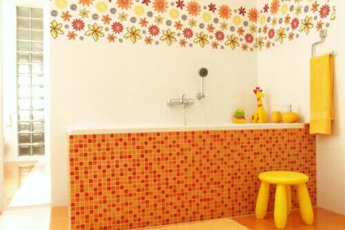 7 idées pour décorer la salle de bains pour les enfants