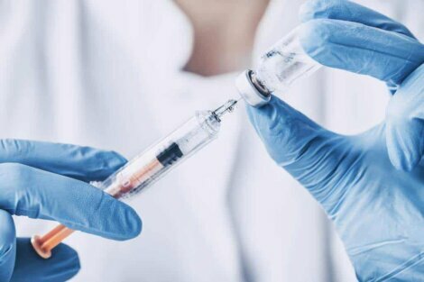 Le vaccin contre la pneumonie.